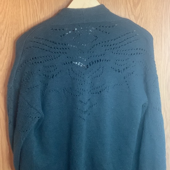 🌻SALE🌻Lucky Brand-Deep jade green cozy sweater - Picture 4 of 6